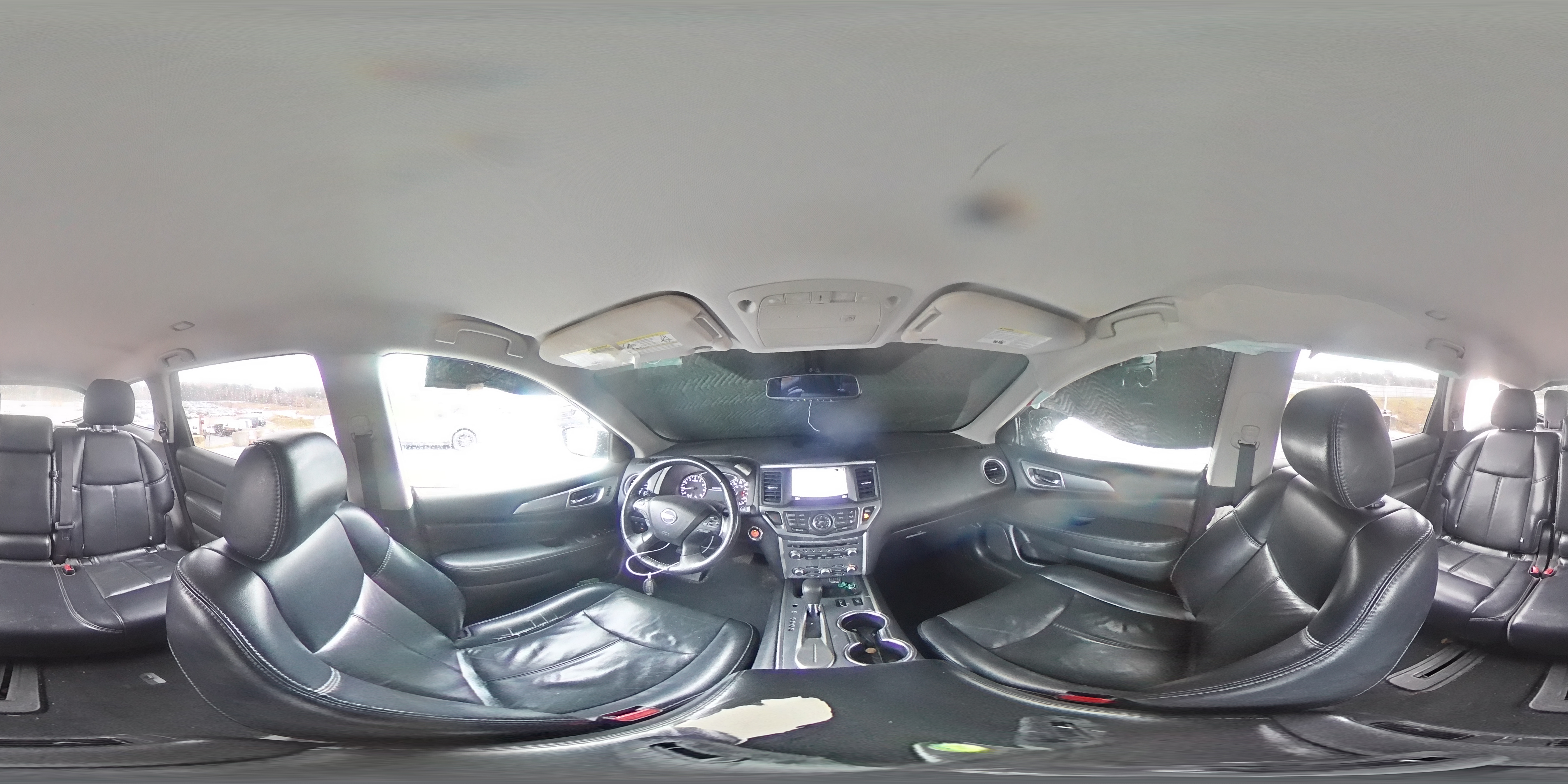2018 Nissan Pathfinder VIN 5N1DR2MNXJC649003 Copart auction photo, rear end / all over damage thumbnail 14