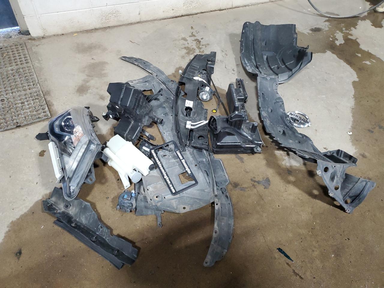 2020 Nissan Pathfinder VIN 5N1DR2CN7LC579626 Copart auction photo, front end damage thumbnail 13