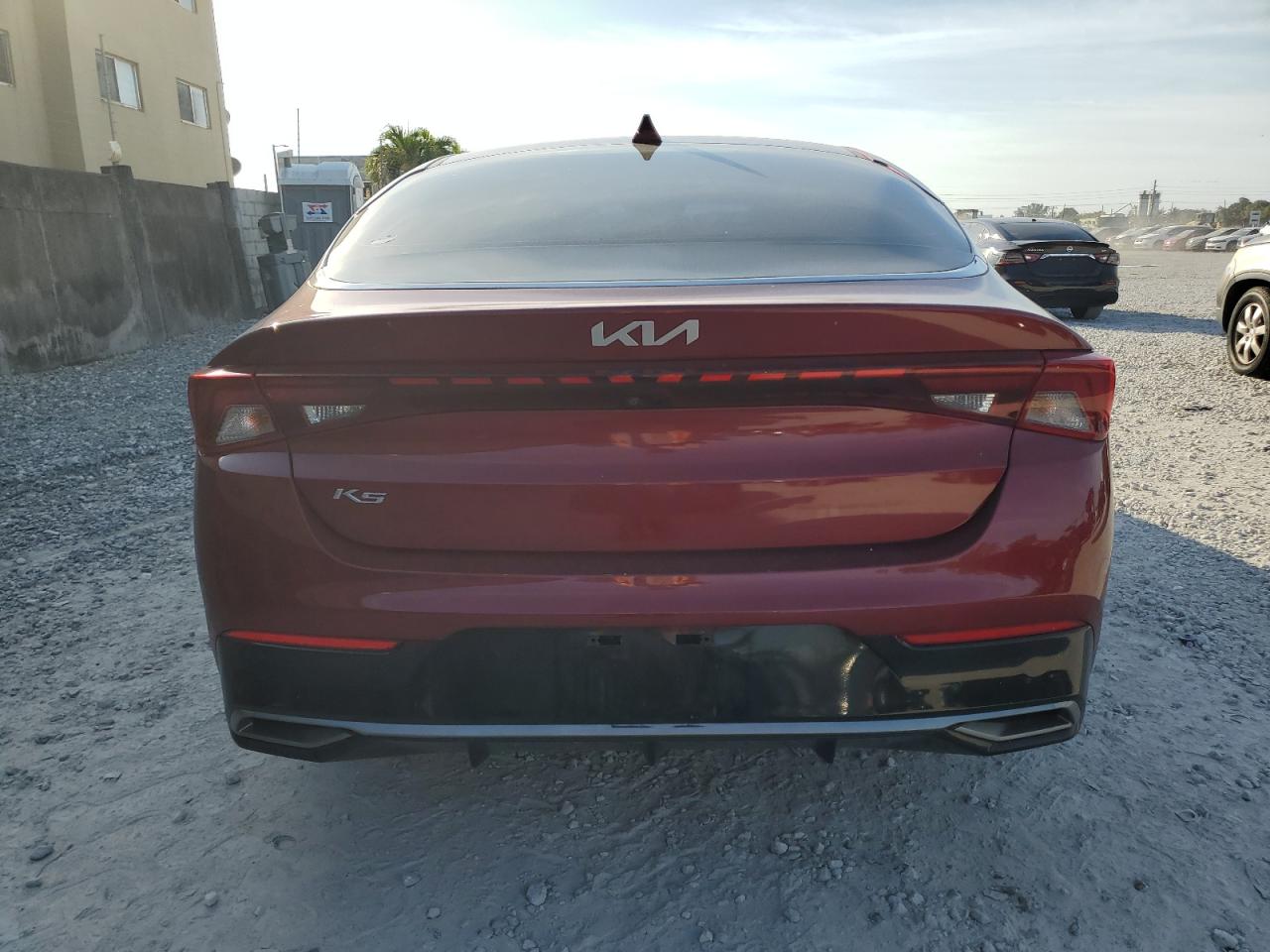 2022 KIA K5 VIN 5XXG14J23NG128256 Copart auction photo, undercarriage / front end damage thumbnail 6