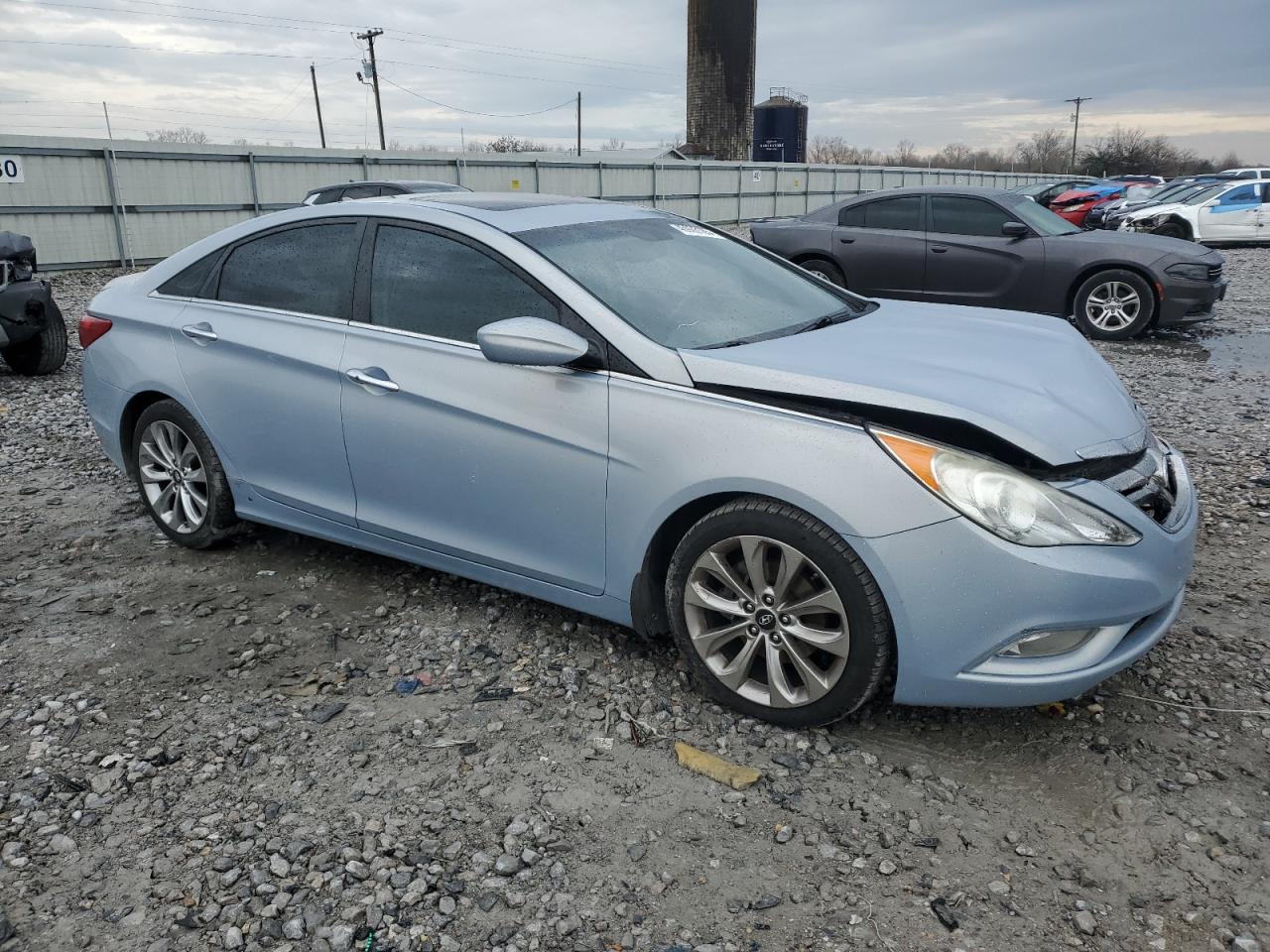 2012 Hyundai Sonata VIN 5NPEC4AB8CH432640 Copart auction photo, front end damage thumbnail 4