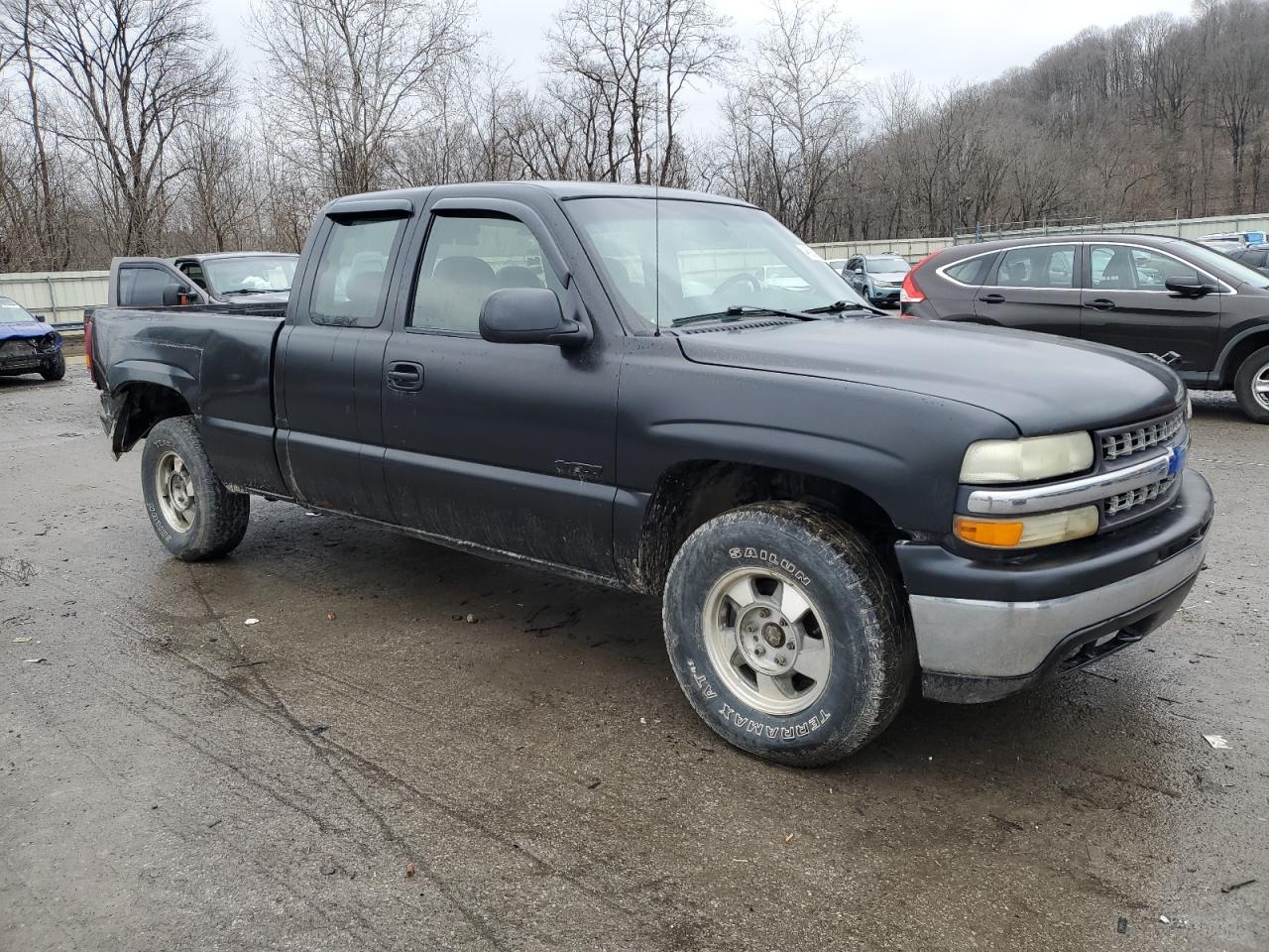 2002 Chevrolet Silverado VIN 2GCEK19V021371008 Copart auction photo, rear end damage thumbnail 4