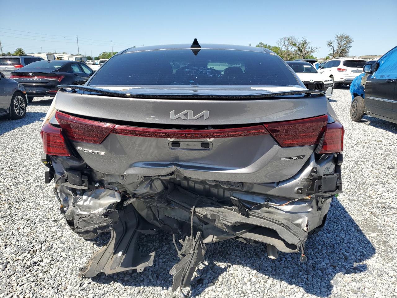 2023 KIA Forte VIN 3KPF54ADXPE628489 Copart auction photo, rear end damage thumbnail 6