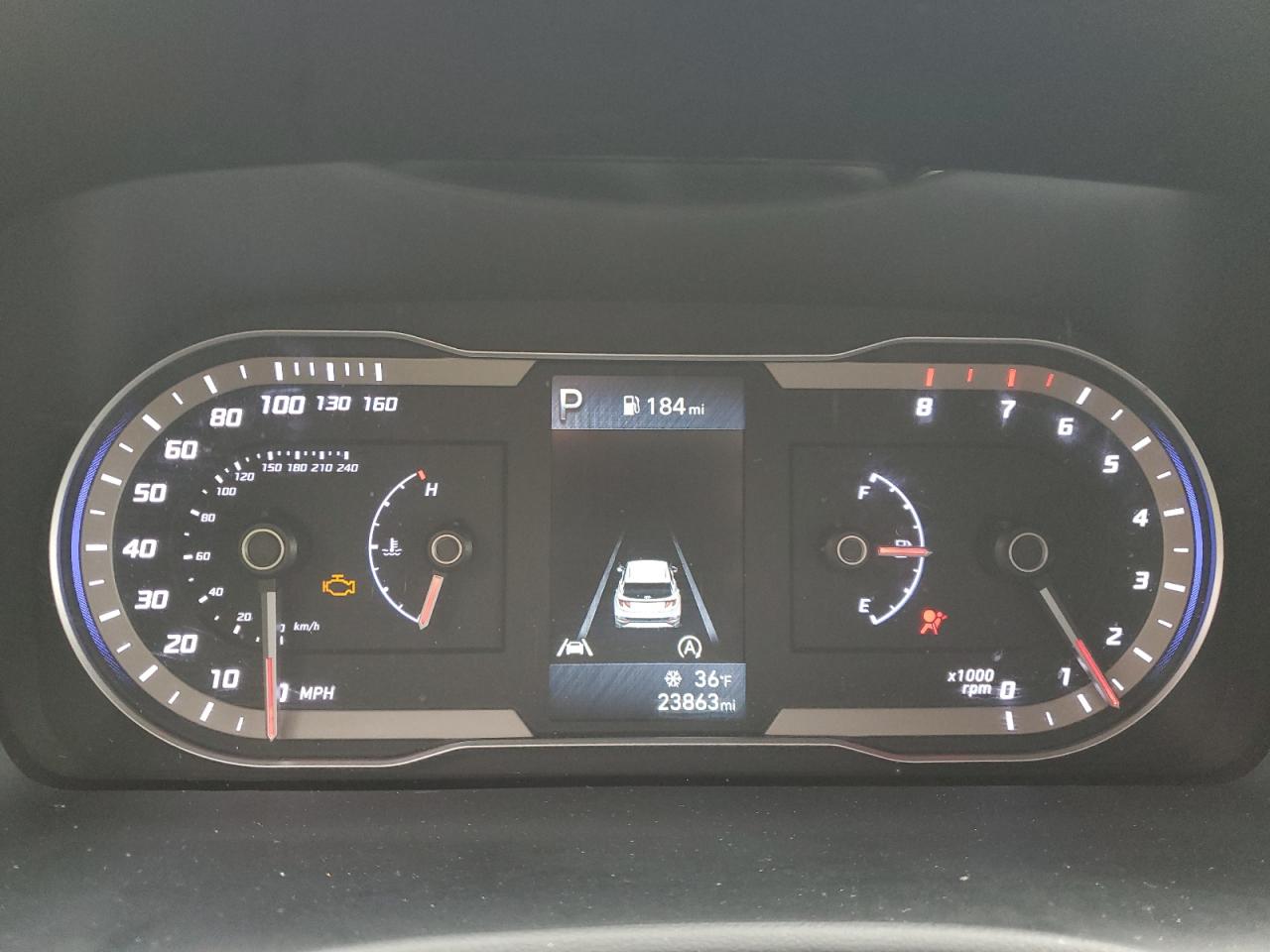 2024 Hyundai Tucson VIN 5NMJB3DE2RH384334 Copart auction photo, front end damage thumbnail 9