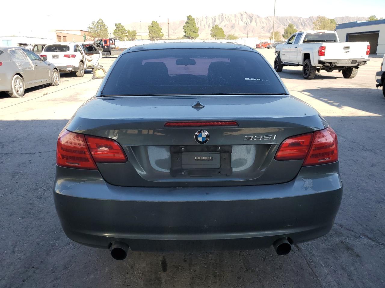2011 BMW 3er VIN WBADX7C54BE581521 Copart auction photo, front end / mechanical damage thumbnail 6
