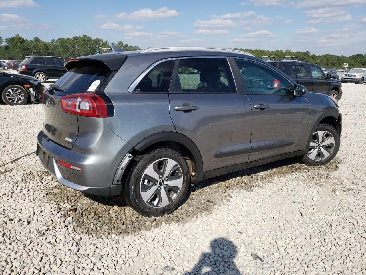 2018 KIA Niro VIN KNDCB3LC5J5170650 Copart auction photo, front end damage thumbnail 3