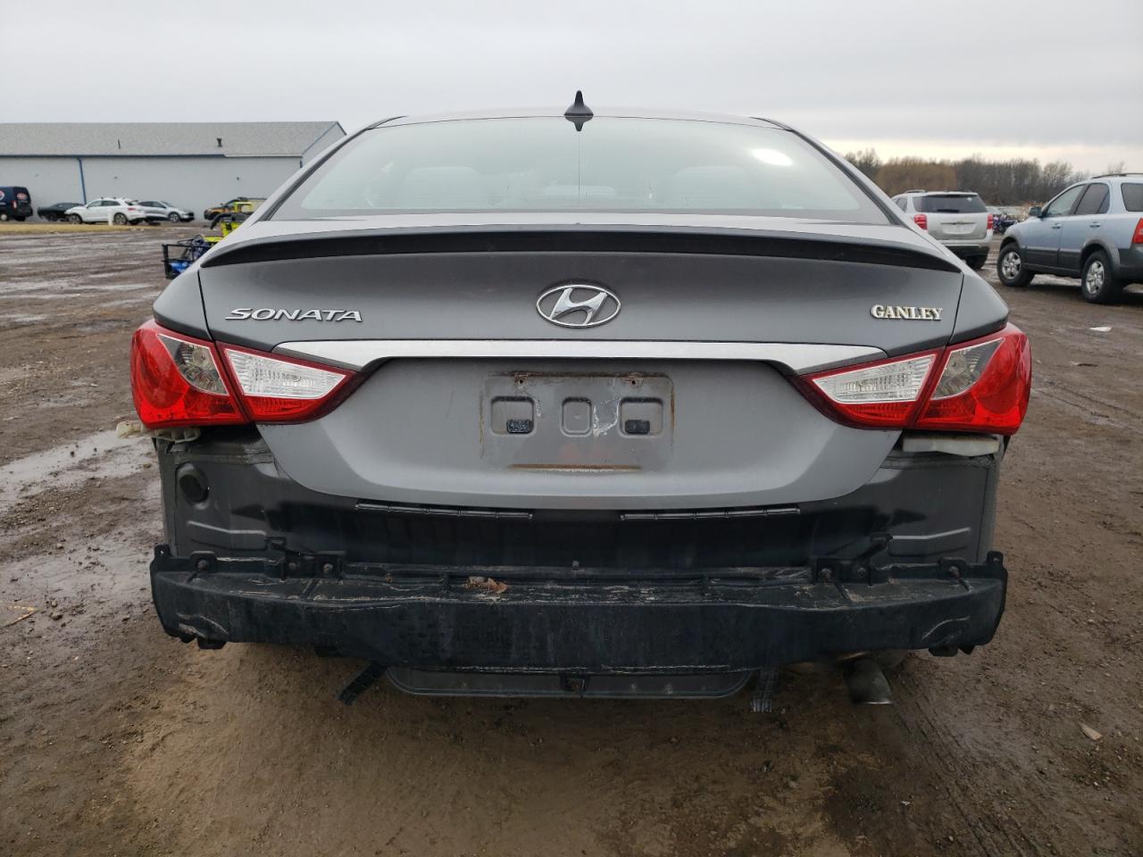 2013 Hyundai Sonata VIN 5NPEB4AC1DH784276 Copart auction photo, rear end damage thumbnail 6