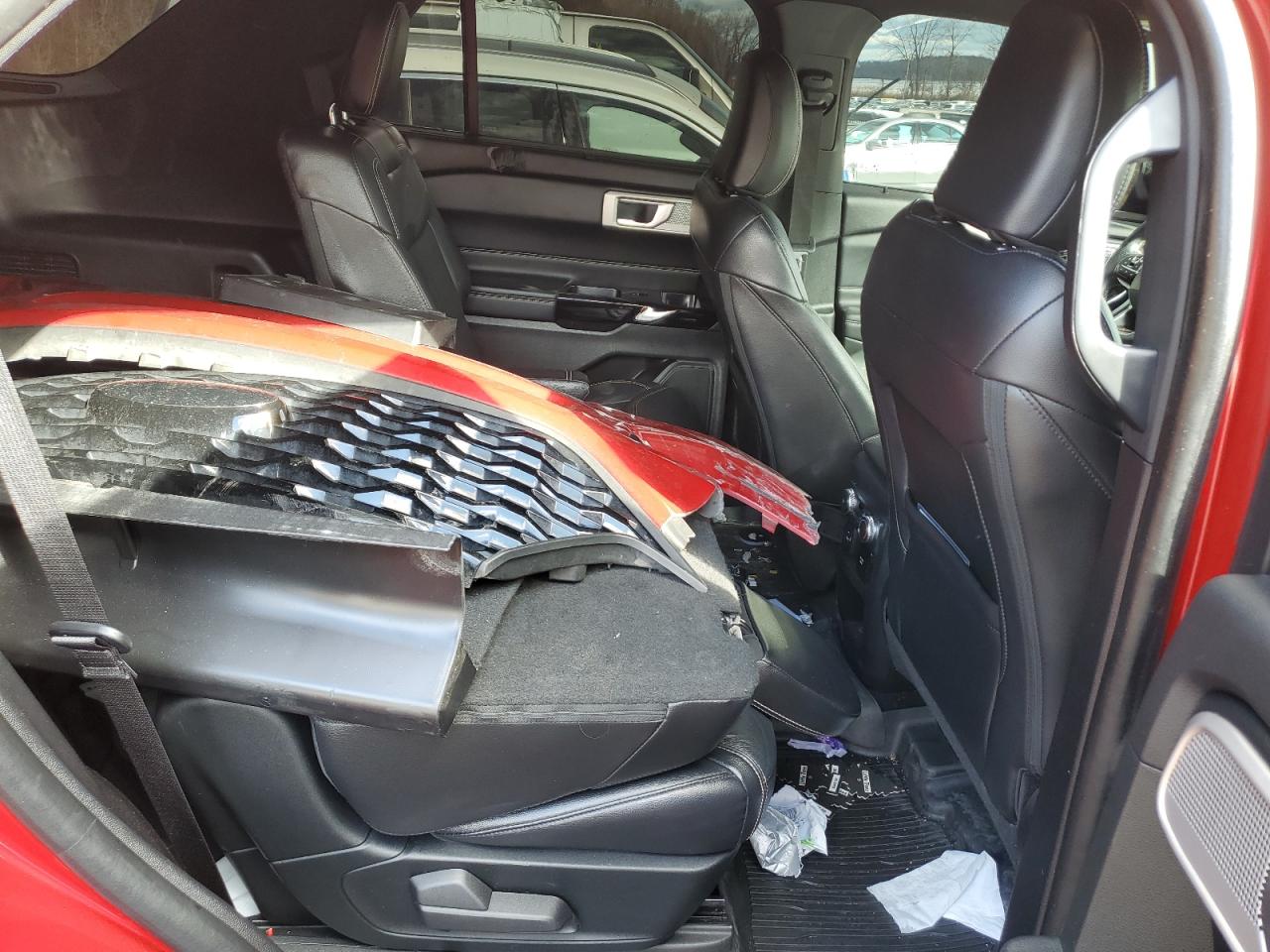 2021 Ford Explorer VIN 1FM5K8GCXMGB38359 Copart auction photo, undercarriage / front end damage thumbnail 11