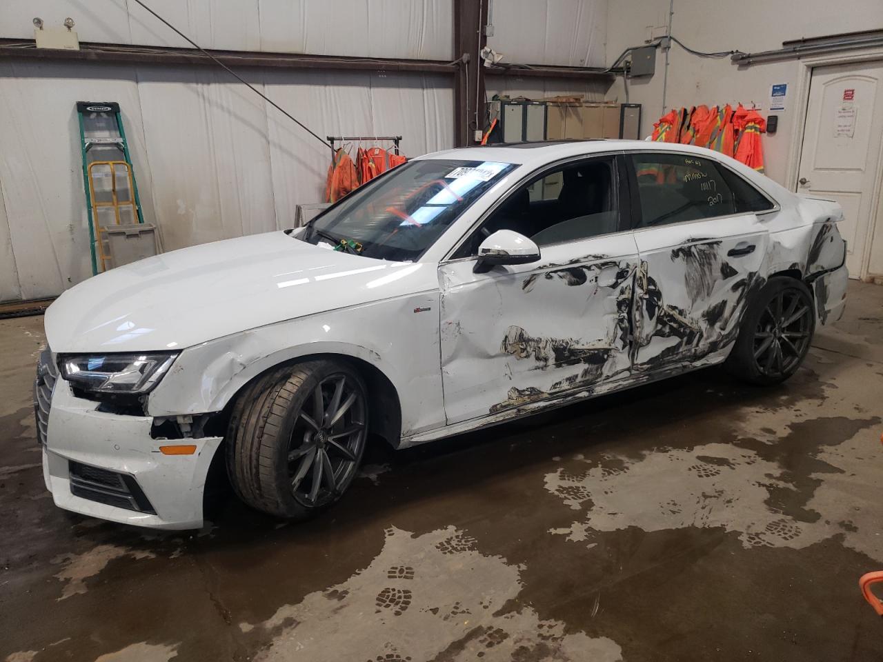 2017 Audi A4 VIN WAURNAF42HN064156