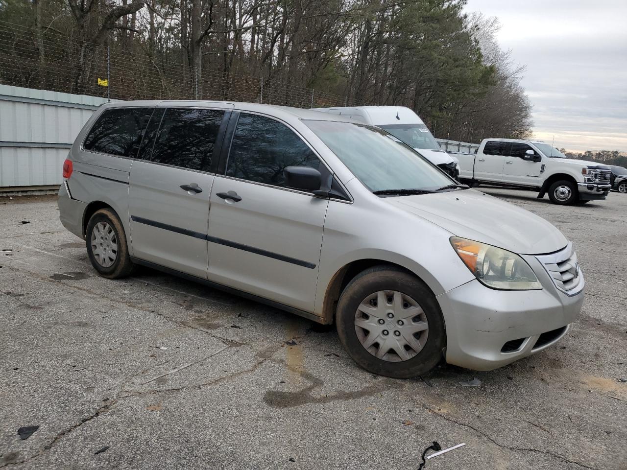 2008 Honda Odyssey VIN 5FNRL38258B083220 Copart auction photo, front end damage thumbnail 4