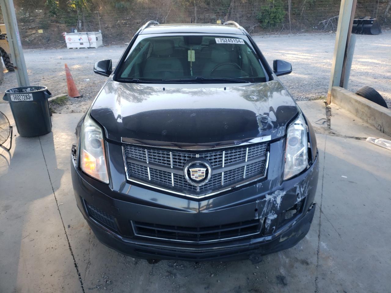 2012 Cadillac SRX VIN 3GYFNAE35CS569258 Copart auction photo, front end damage thumbnail 5
