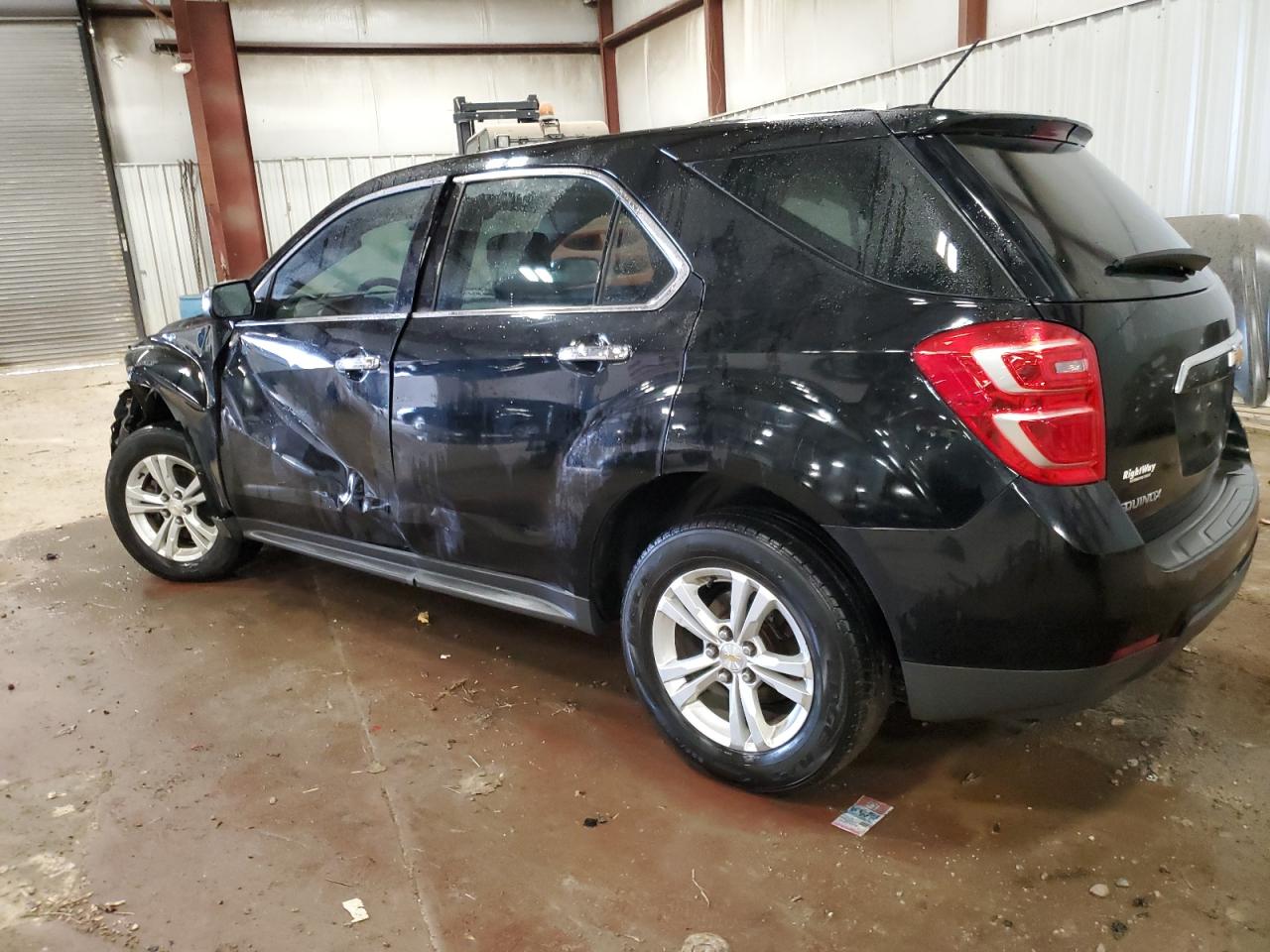 2017 Chevrolet Equinox VIN 2GNALBEK7H1527834 Copart auction photo, side / front end damage thumbnail 2