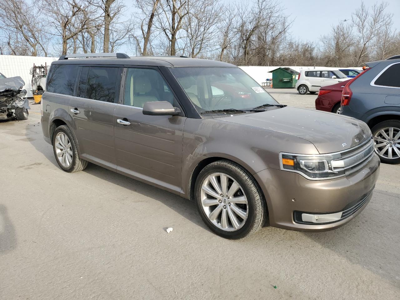 2019 Ford Flex VIN 2FMHK6DT0KBA22923 Copart auction photo, hail damage thumbnail 4