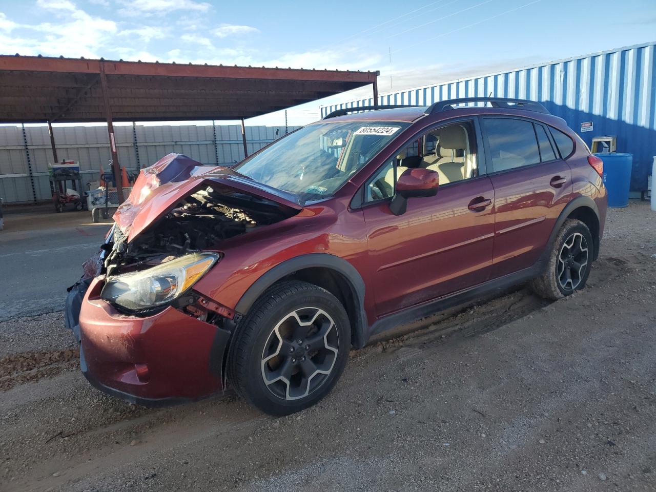 2013 Subaru XV VIN JF2GPAVC6D2834742