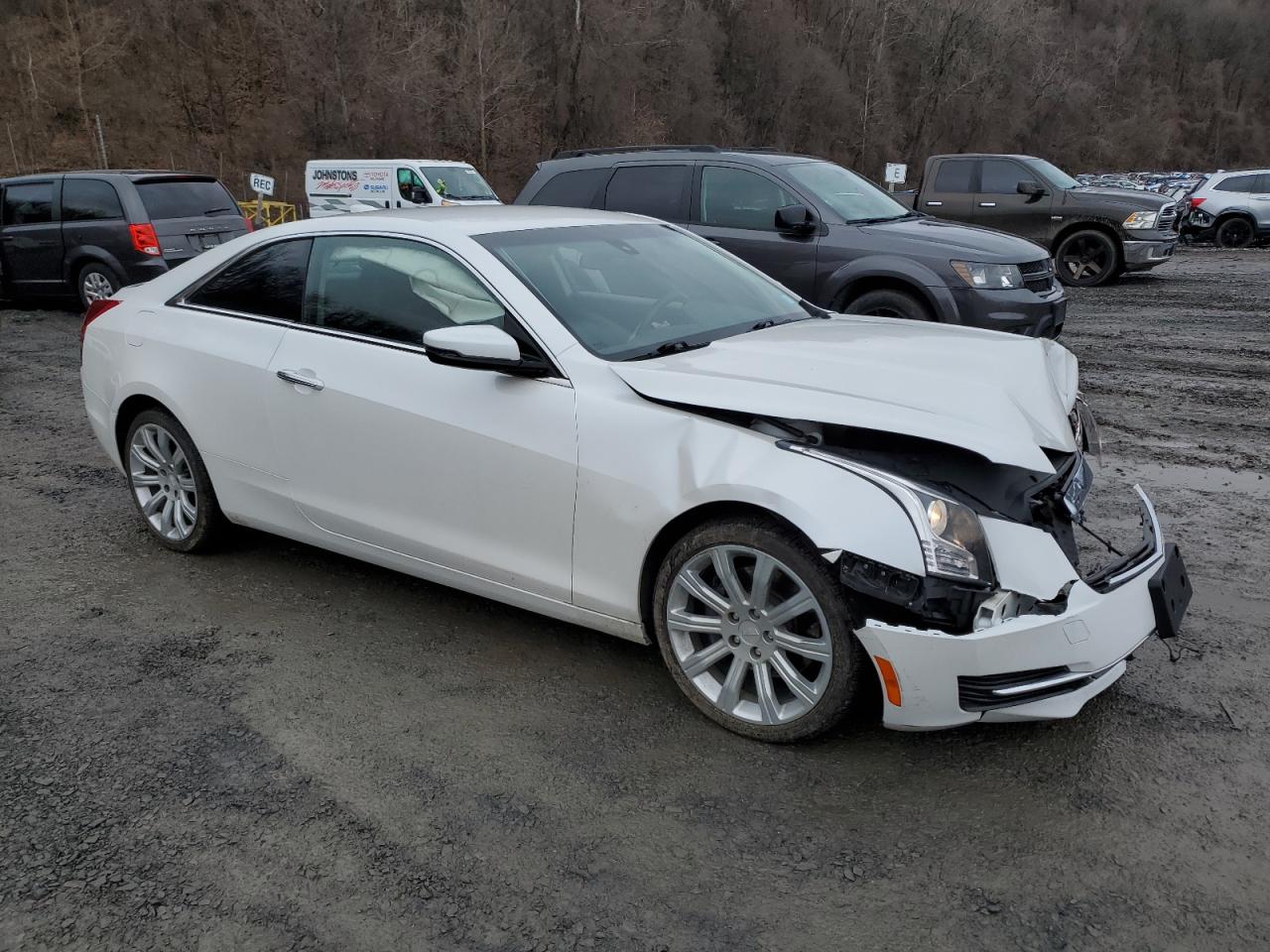 2019 Cadillac ATS VIN 1G6AA1RX9K0123129 Copart auction photo, front end damage thumbnail 4