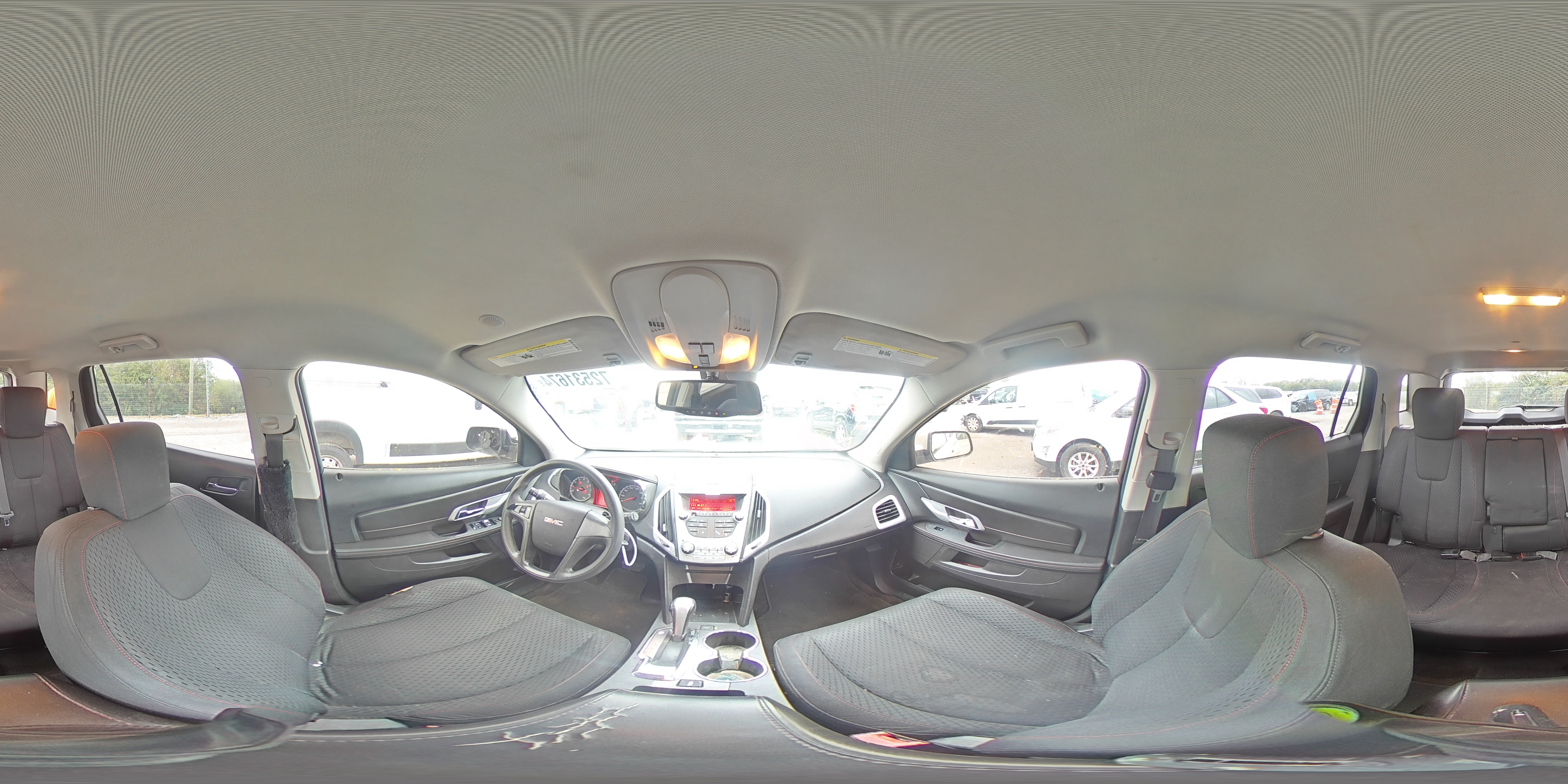 2011 GMC Terrain VIN 2CTALMEC6B6295691 Copart auction photo, front end / side damage thumbnail 14