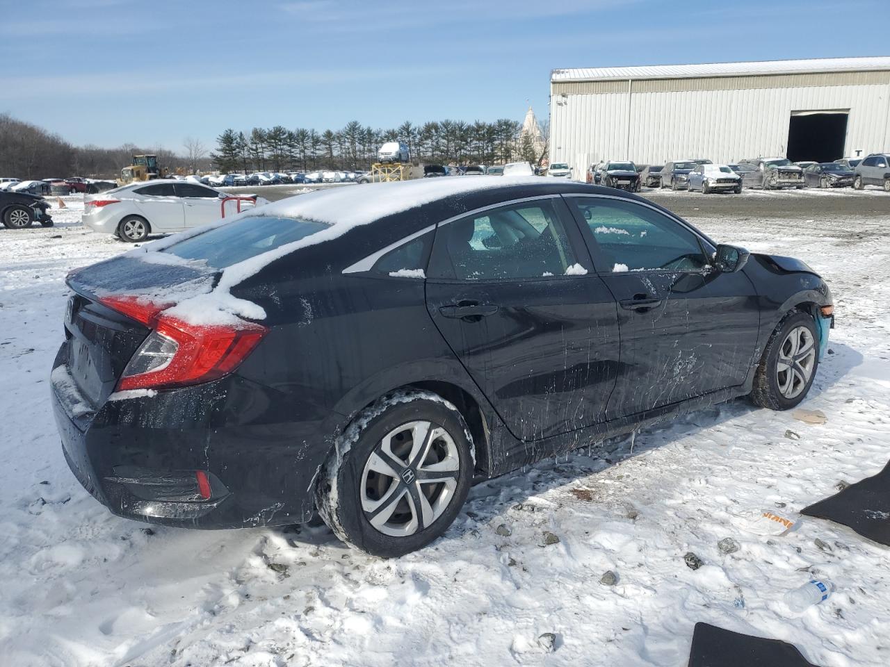 2016 Honda Civic VIN 2HGFC2F55GH539513 Copart auction photo, front end damage thumbnail 3