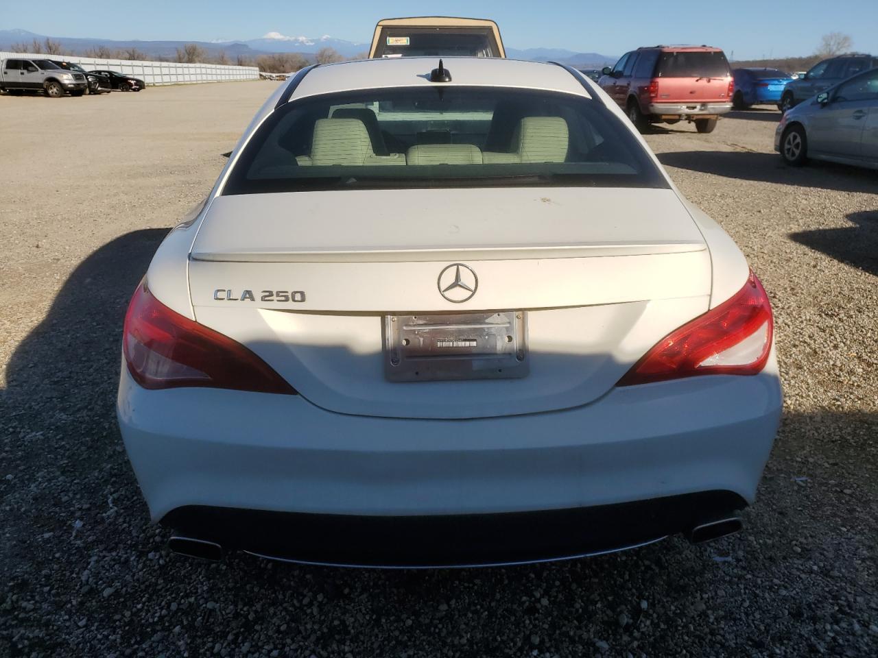 2016 Mercedes-Benz CLA-klasse VIN WDDSJ4EB9GN382457 Copart auction photo, front end / side damage thumbnail 6