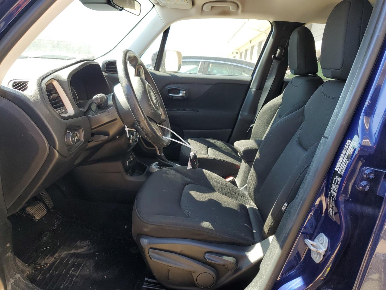 2017 Jeep Renegade VIN ZACCJBBB6HPG45309 Copart auction photo, front end damage thumbnail 7