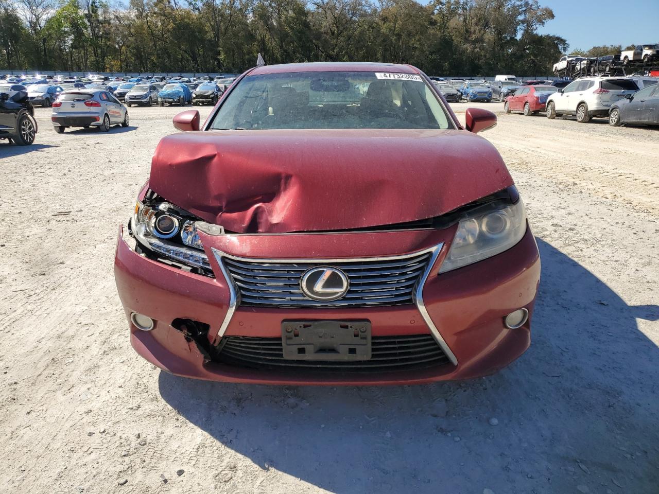 2013 Lexus ES VIN JTHBK1GG5D2031314 Copart auction photo, front end / minor dent/scratches damage thumbnail 5