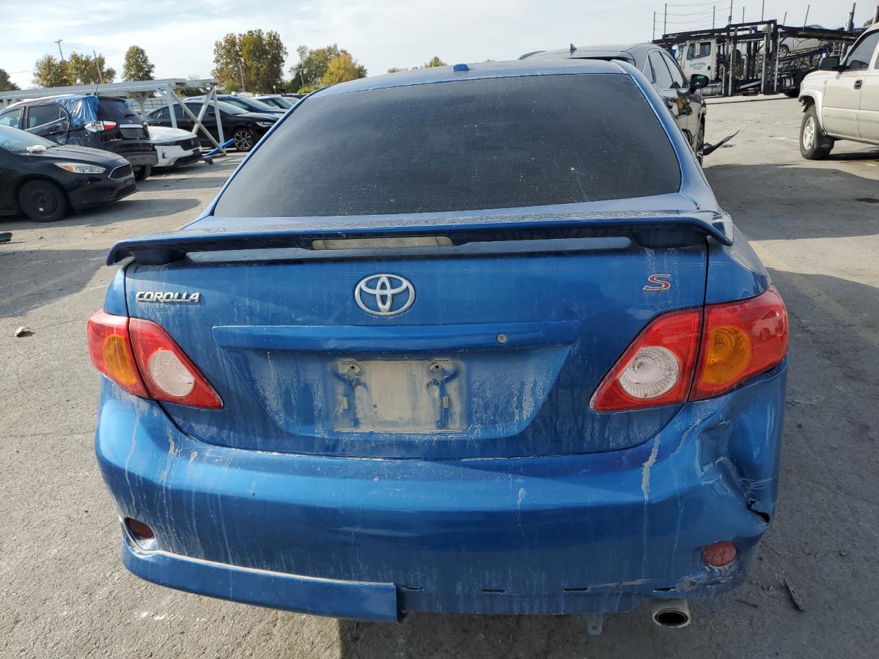 2010 Toyota Corolla VIN 2T1BU4EEXAC379914 Copart auction photo, front end / rear end damage thumbnail 6