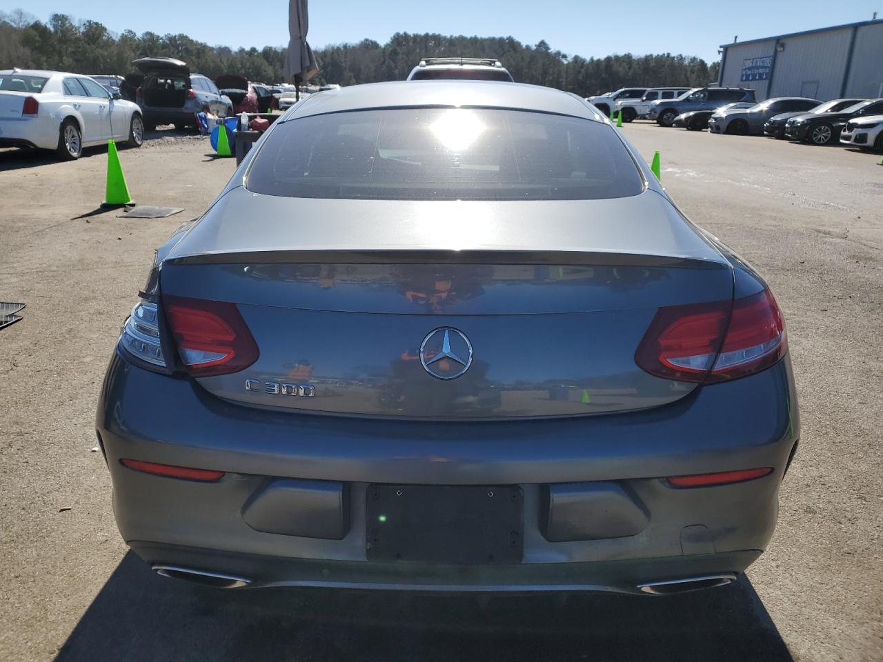 2017 Mercedes-Benz C-klasse VIN WDDWJ4JB7HF363960 Copart auction photo, all over damage thumbnail 6