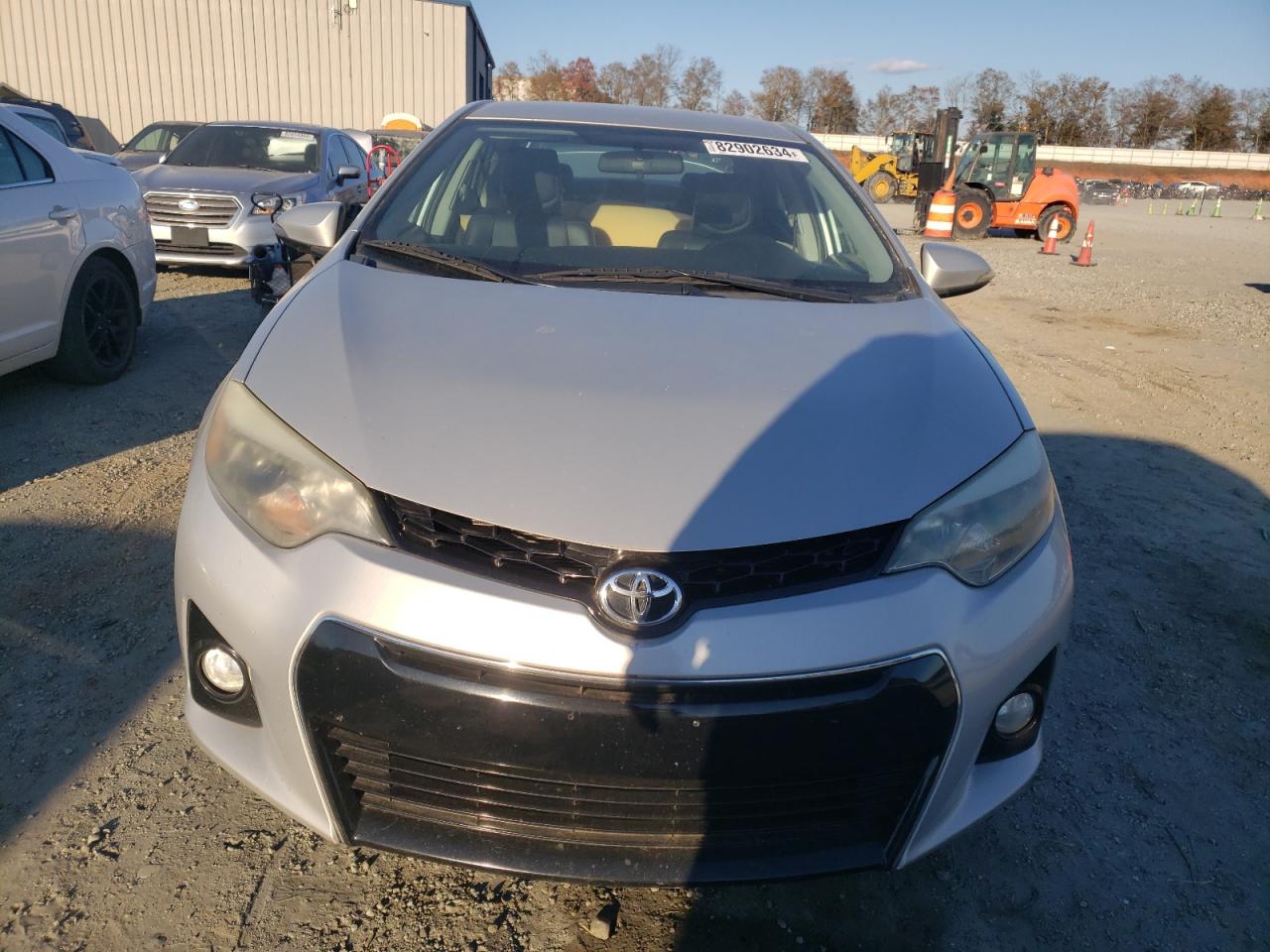 2015 Toyota Corolla VIN 2T1BURHE9FC377846 Copart auction photo, rear end / side damage thumbnail 5