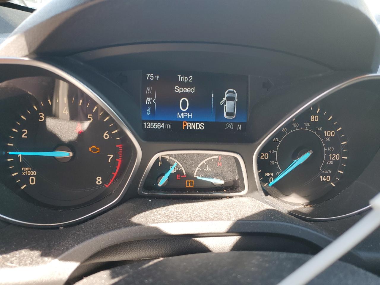 2017 Ford Escape VIN 1FMCU0GD9HUB68195 Copart auction photo, mechanical damage thumbnail 9