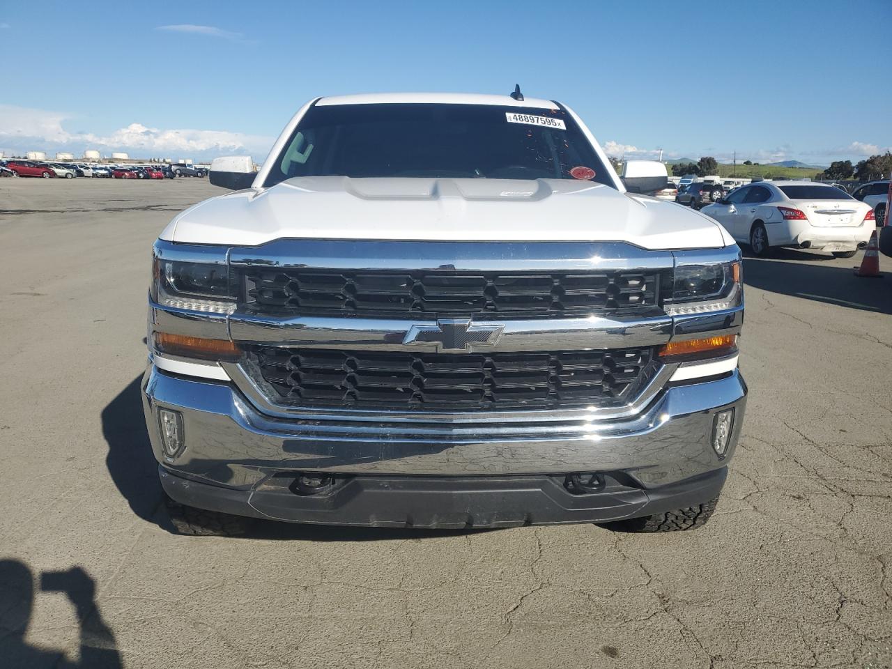 2017 Chevrolet Silverado VIN 1GCVKREC6HZ105866 Copart auction photo, vandalism damage thumbnail 5