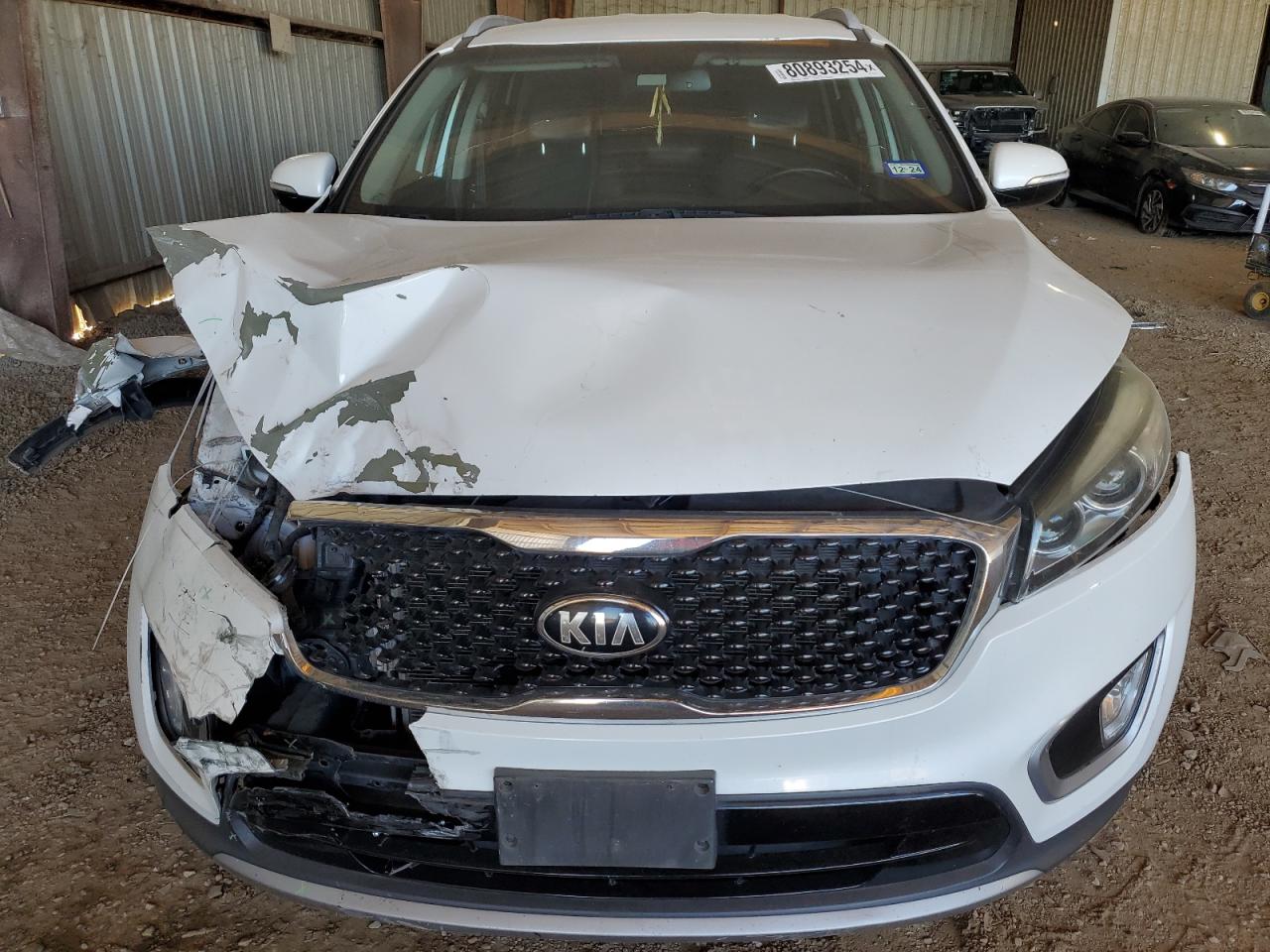 2017 KIA Sorento VIN 5XYPH4A58HG291166 Copart auction photo, front end / side damage thumbnail 5
