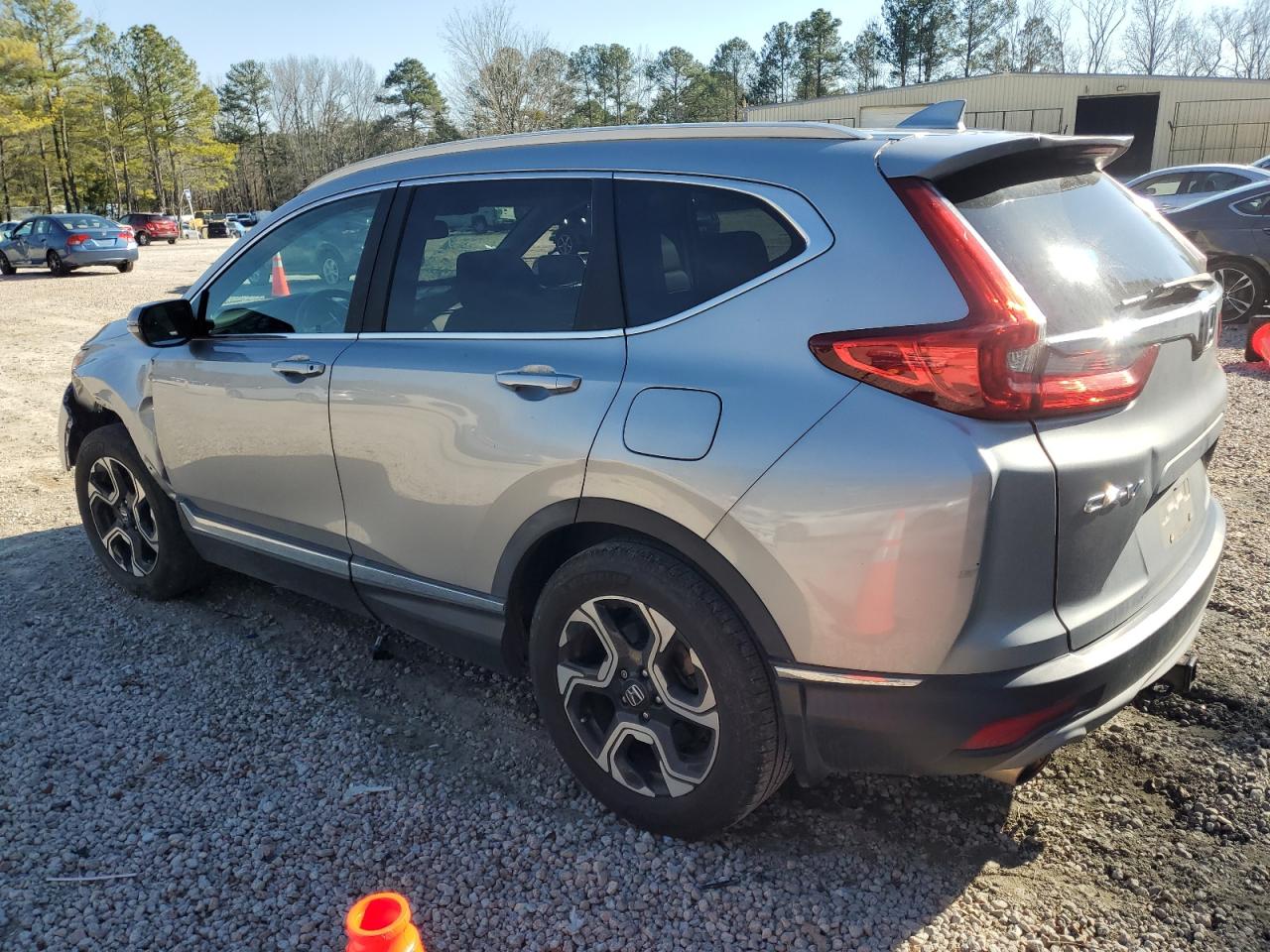 2018 Honda CR-V VIN 7FARW1H98JE039571 Copart auction photo, front end / side damage thumbnail 2