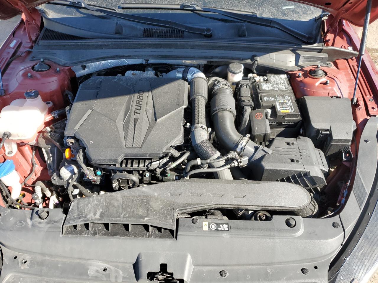 2023 KIA K5 VIN 5XXG44J8XPG172978 Copart auction photo, front end / undercarriage damage thumbnail 13