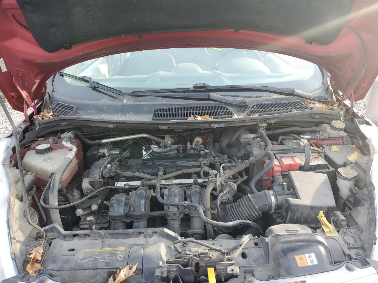 2011 Ford Fiesta VIN 3FADP4BJ6BM180441 Copart auction photo, front end damage thumbnail 13
