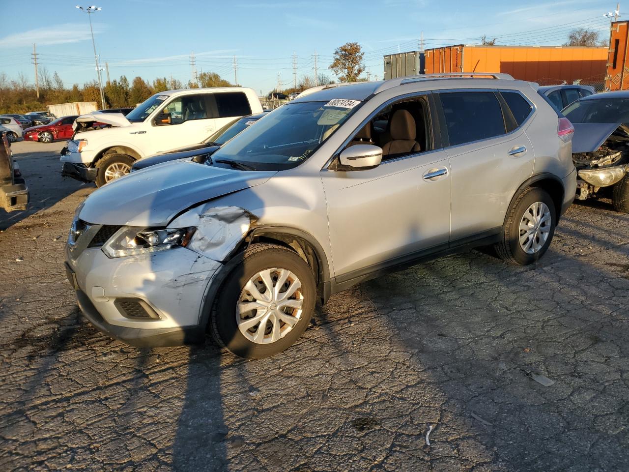 2016 Nissan Rogue VIN KNMAT2MT8GP625503