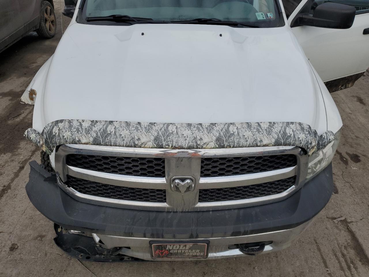 2013 RAM 1500 VIN 3C6JR7DT3DG514988 Copart auction photo, front end / side damage thumbnail 12