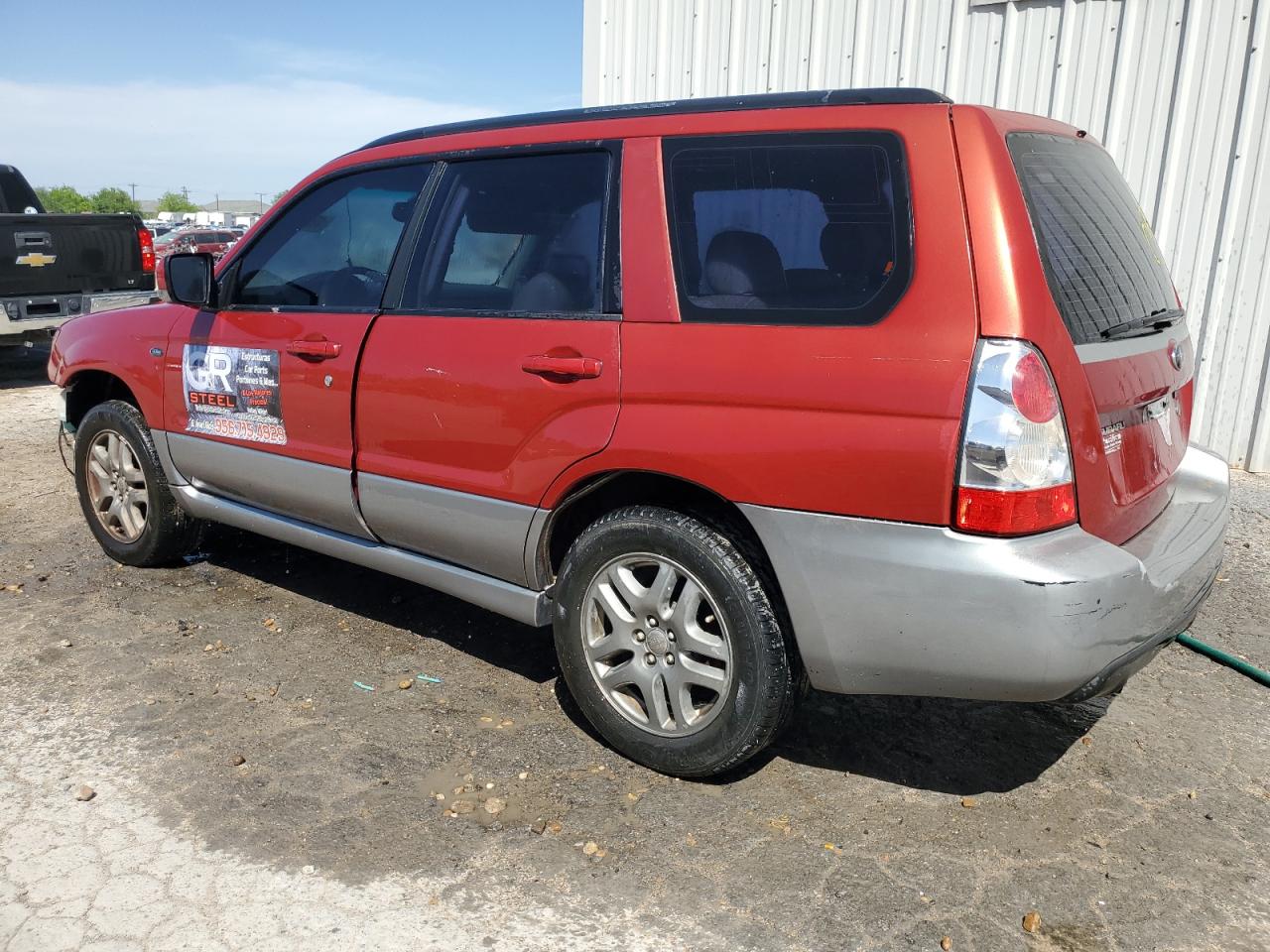 2008 Subaru Forester VIN JF1SG67658H722259 Copart auction photo, mechanical / front end damage thumbnail 2