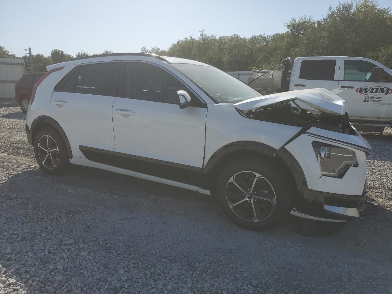 2024 KIA Niro VIN KNDCT3LE5R5160596 Copart auction photo, front end damage thumbnail 4