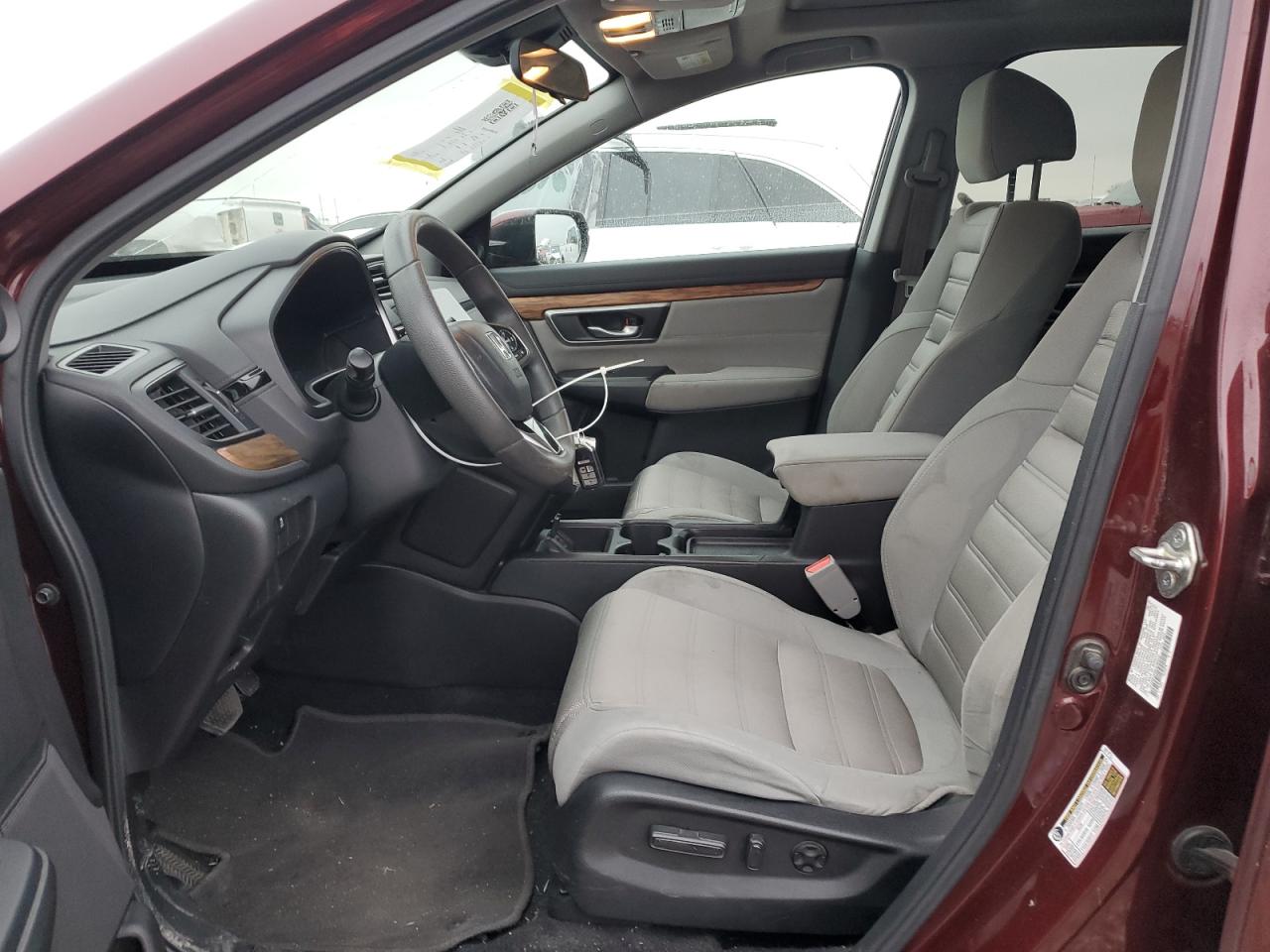 2018 Honda CR-V VIN 7FARW1H59JE050432 Copart auction photo, hail damage thumbnail 7