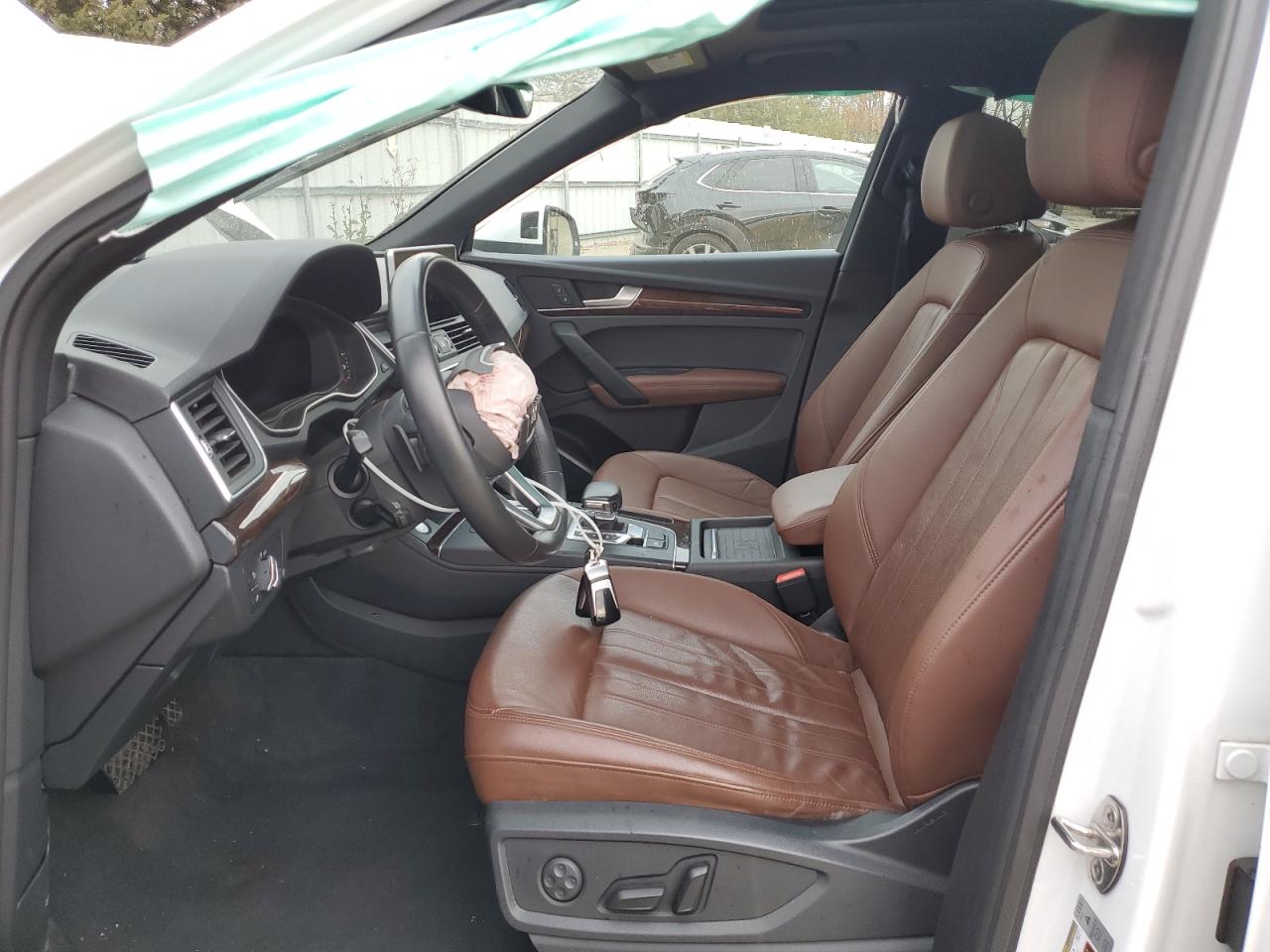 2020 Audi Q5 VIN WA1BNAFY0L2017154 Copart auction photo, front end / side damage thumbnail 7