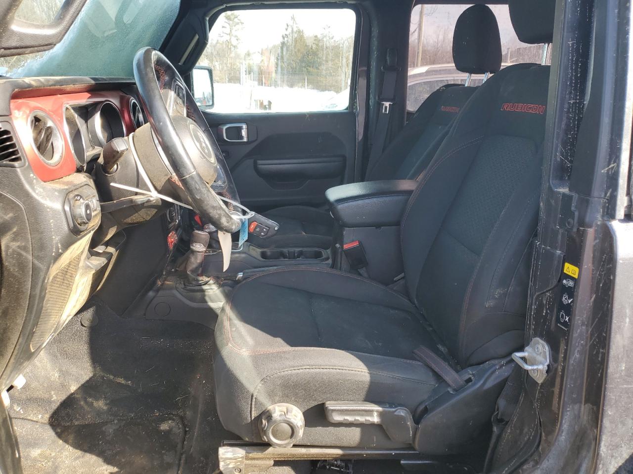 2021 Jeep Wrangler VIN 1C4HJXCN3MW780014 Copart auction photo, all over damage thumbnail 7