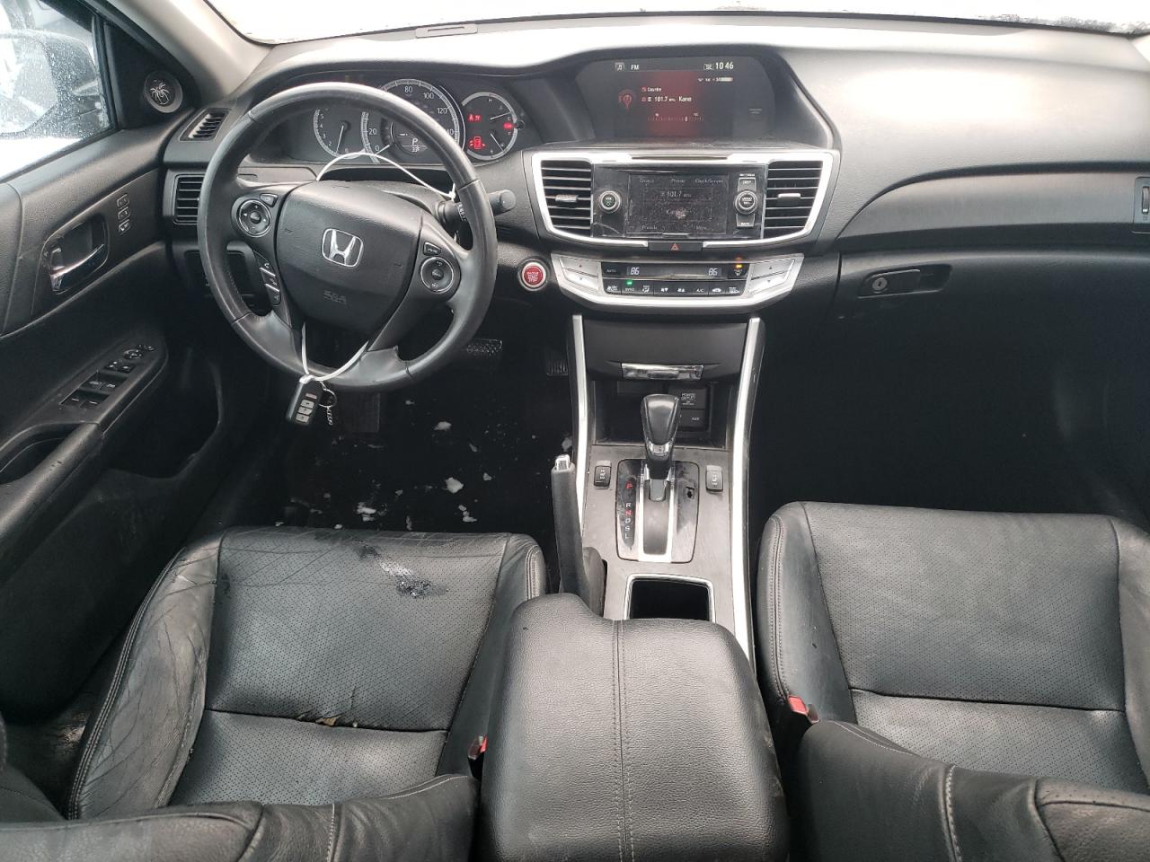 2014 Honda Accord VIN 1HGCR2F89EA122953 Copart auction photo, side / undercarriage damage thumbnail 8