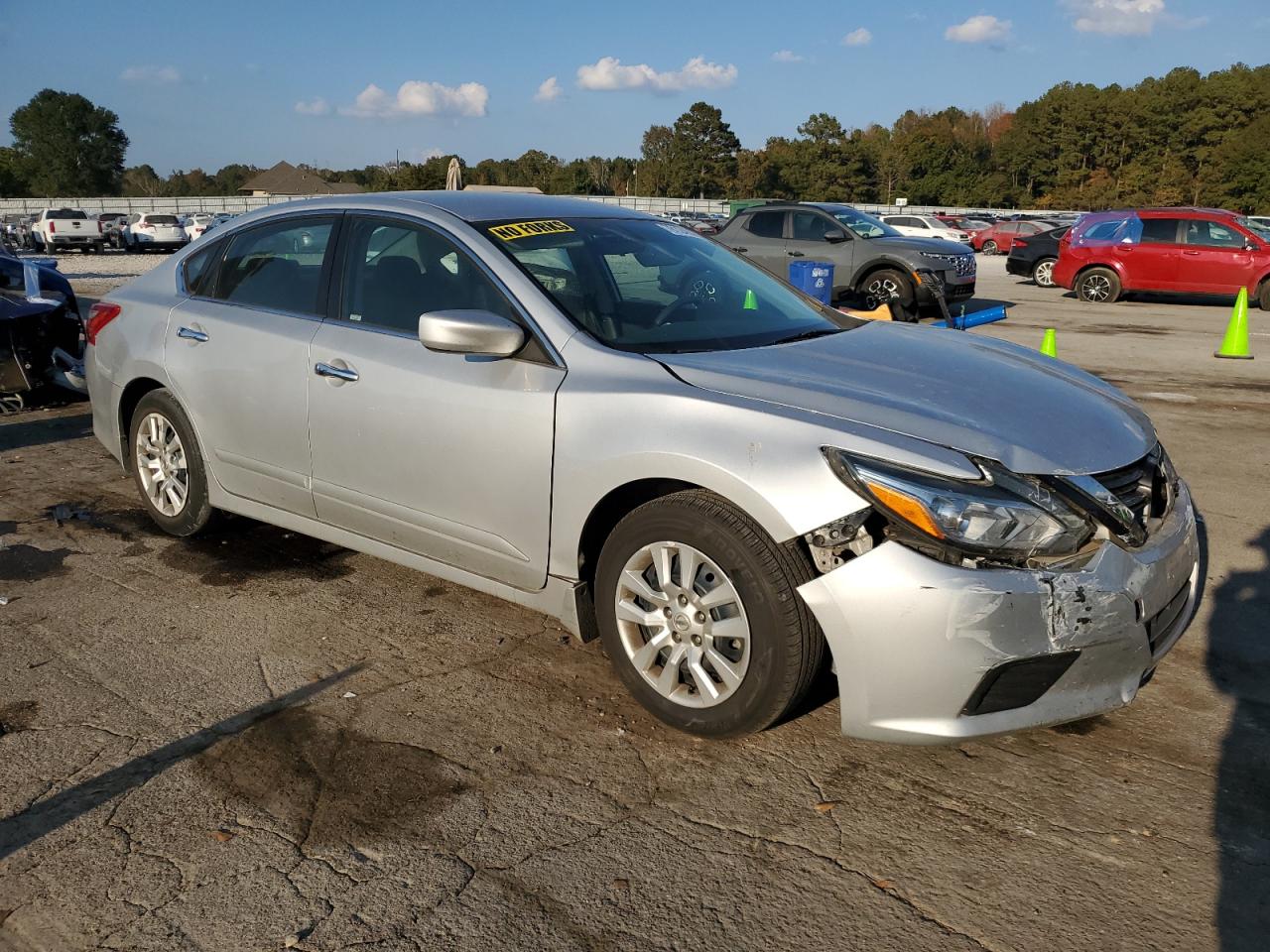 2018 Nissan Altima VIN 1N4AL3AP9JC222096 Copart auction photo, front end / minor dent/scratches damage thumbnail 4