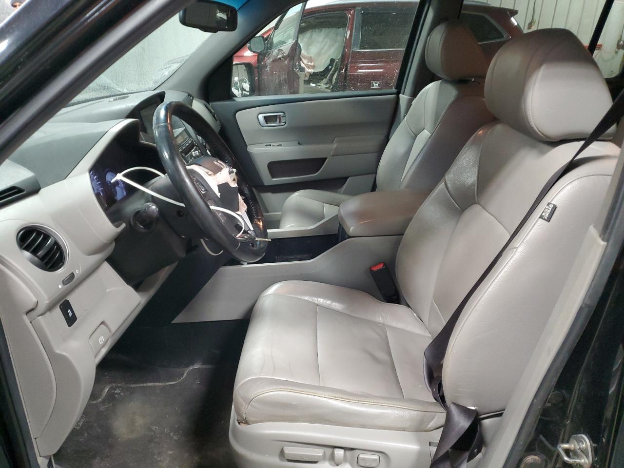 2012 Honda Pilot VIN 5FNYF4H5XCB041329 Copart auction photo, front end damage thumbnail 7