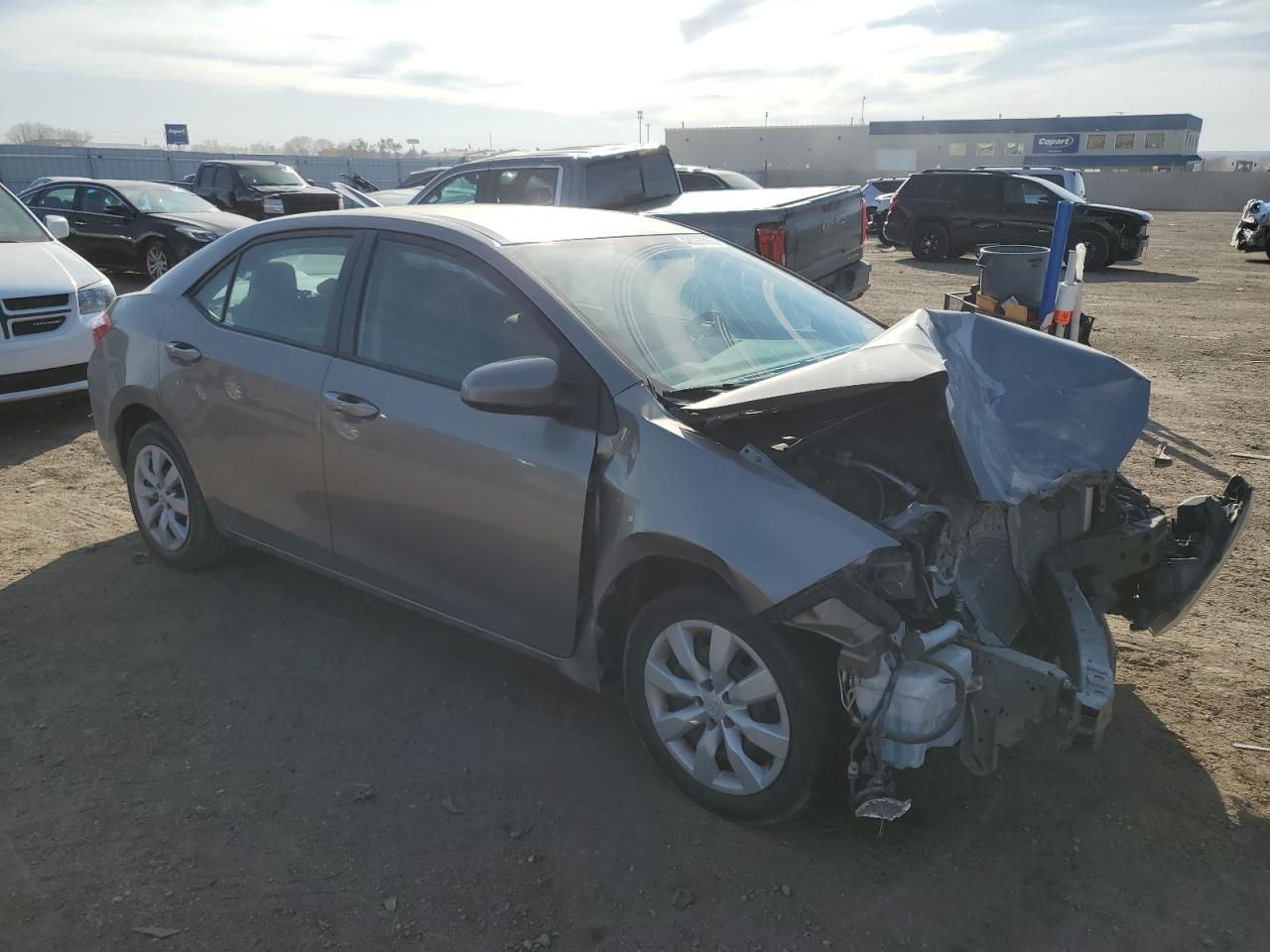 2016 Toyota Corolla VIN 2T1BURHE1GC604979 Copart auction photo, front end damage thumbnail 4