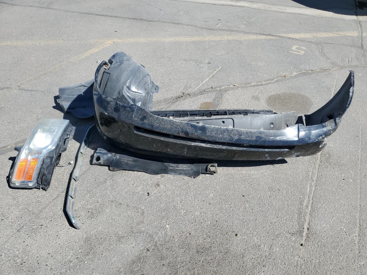 2011 Ford Flex VIN 2FMHK6DTXBBD08794 Copart auction photo, front end / frame damage damage thumbnail 12