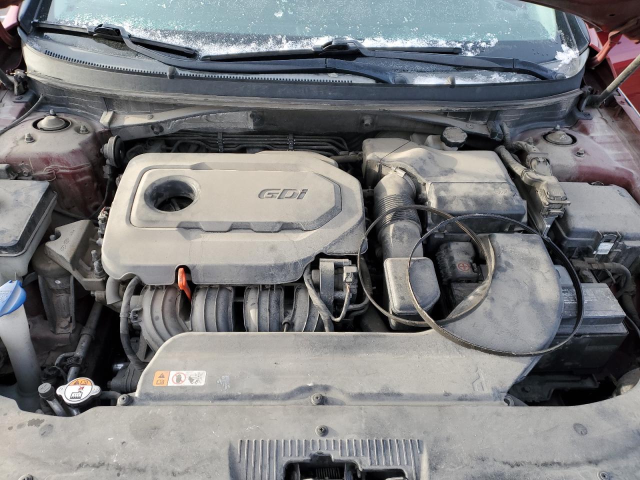 2015 Hyundai Sonata VIN 5NPE24AF2FH004573 Copart auction photo, mechanical damage thumbnail 11