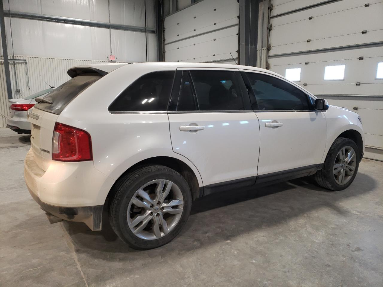 2013 Ford Edge VIN 2FMDK3KC4DBB11302 Copart auction photo, front end / side damage thumbnail 3