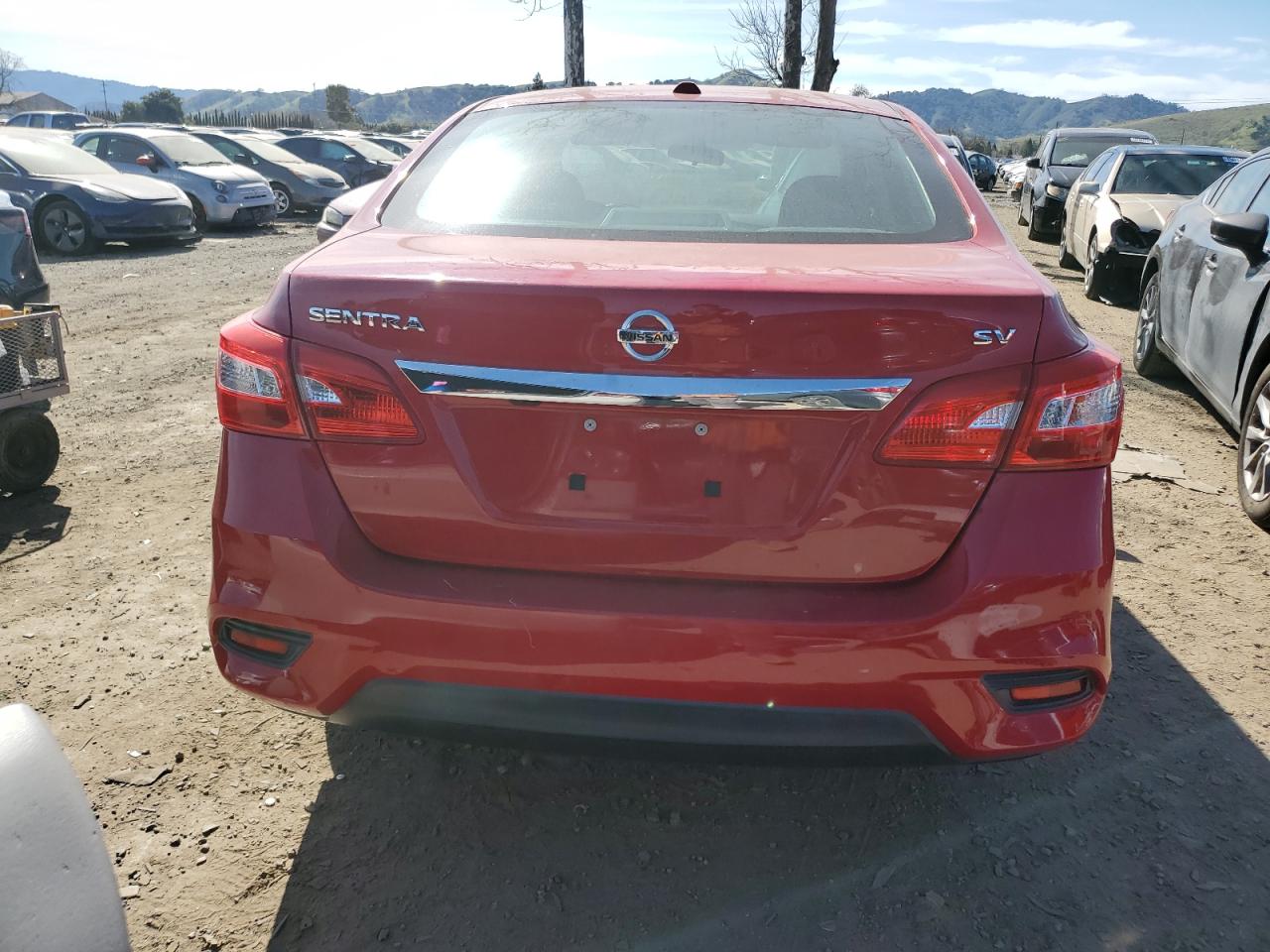 2018 Nissan Sentra VIN 3N1AB7AP6JL616716 Copart auction photo, front end damage thumbnail 6
