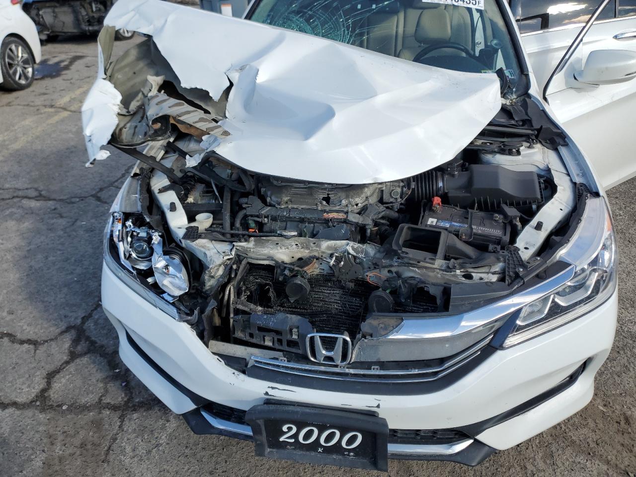 2016 Honda Accord VIN 1HGCR3F80GA022541 Copart auction photo, front end damage thumbnail 12