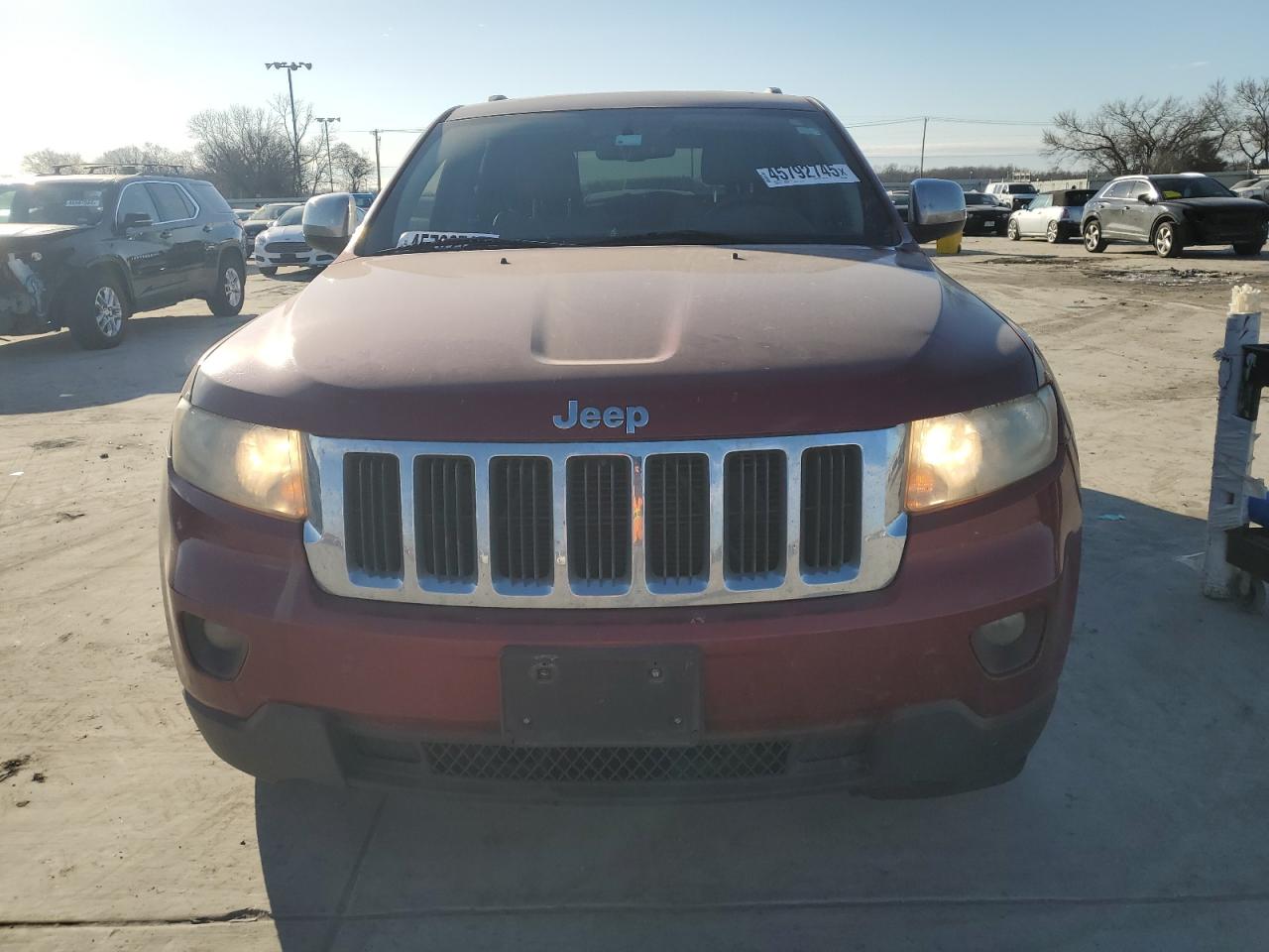 2012 Jeep Grand Cherokee VIN 1C4RJEAG5CC125298 Copart auction photo, rear end damage thumbnail 5