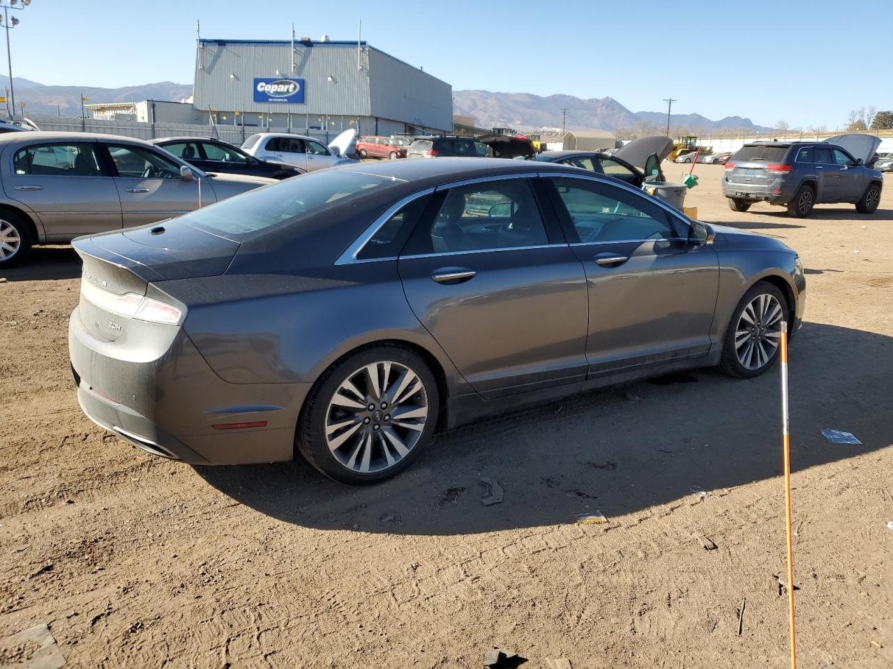 2017 Lincoln MKZ VIN 3LN6L5MU8HR650097 Copart auction photo, minor dent/scratches damage thumbnail 3
